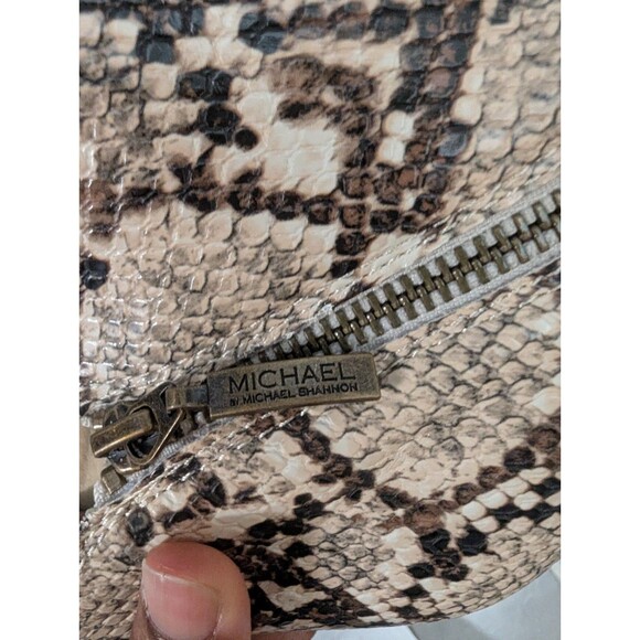 Michael Shannon Snake print Ginnie Ankle boots Size 10 - Picture 12 of 12